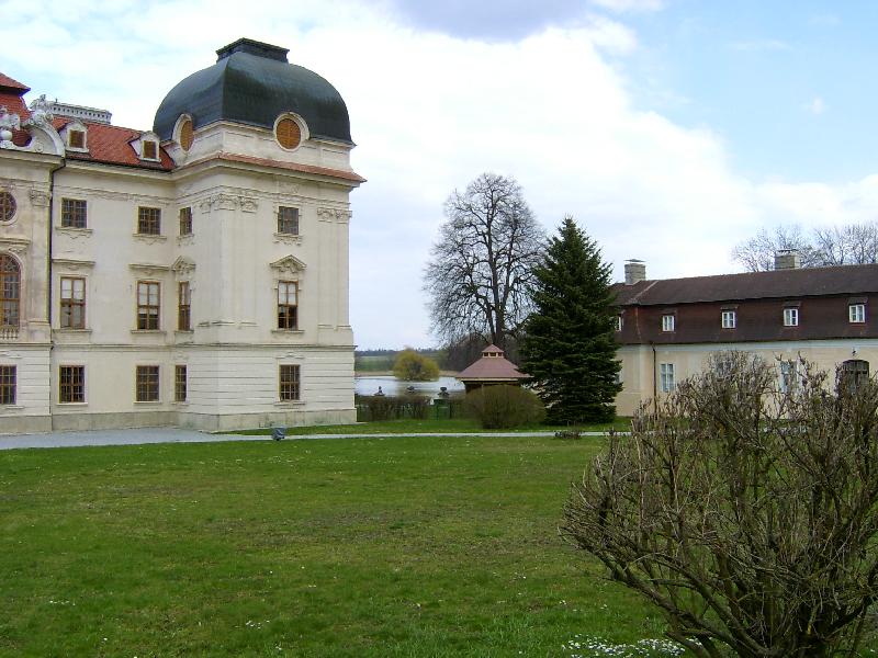 Blick auf den "Schlossteich"